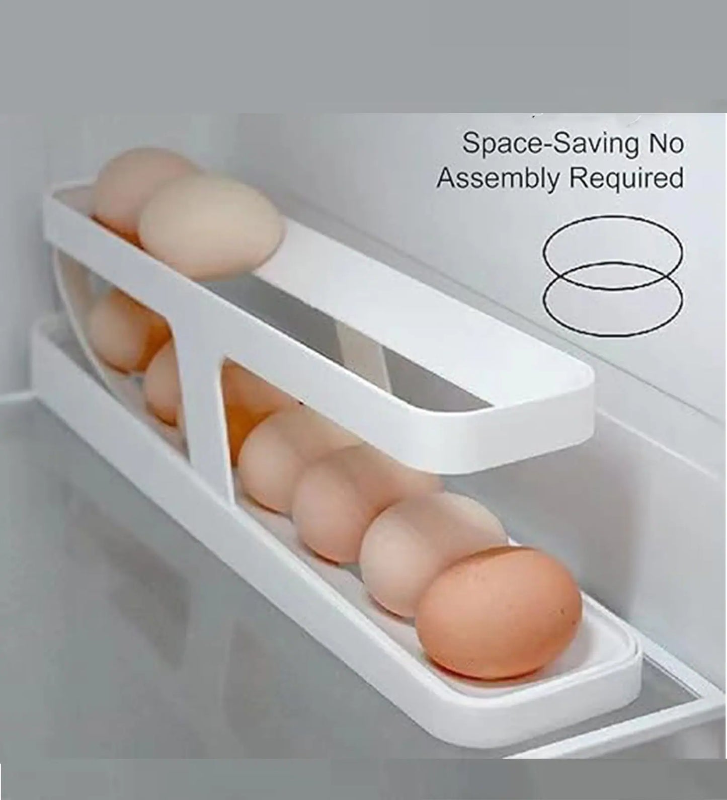 Automatic Roll-Down Double Layer Egg Dispenser