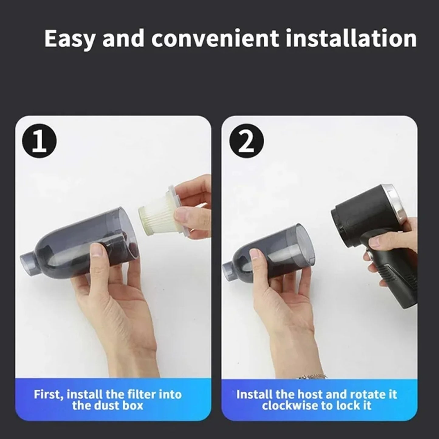 3-in-1 Mini Vacuum Cleaner