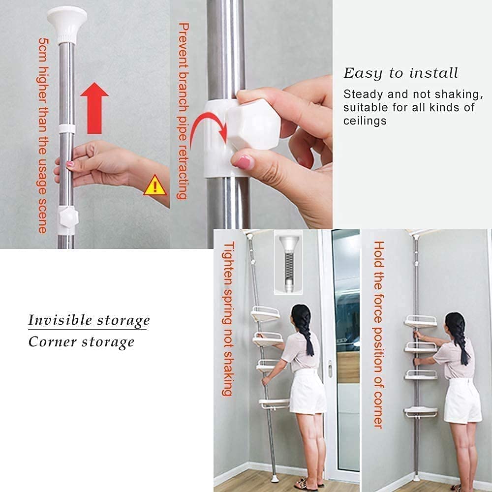 Multi-function Corner Shelf