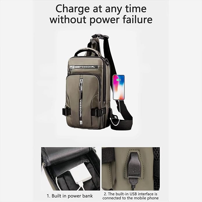Multifunctional Chest Sling Bag