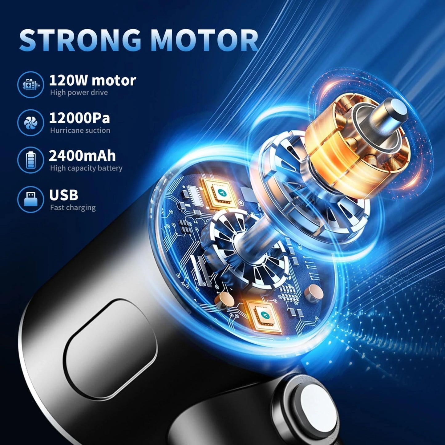 3-in-1 Mini Vacuum Cleaner