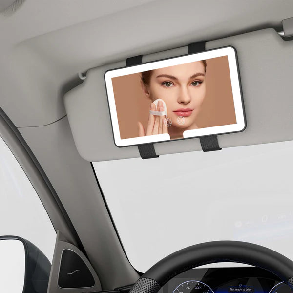 Car Makeup Mirror with Lights