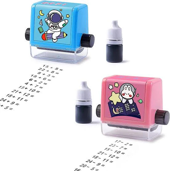 Math Roller Stamp