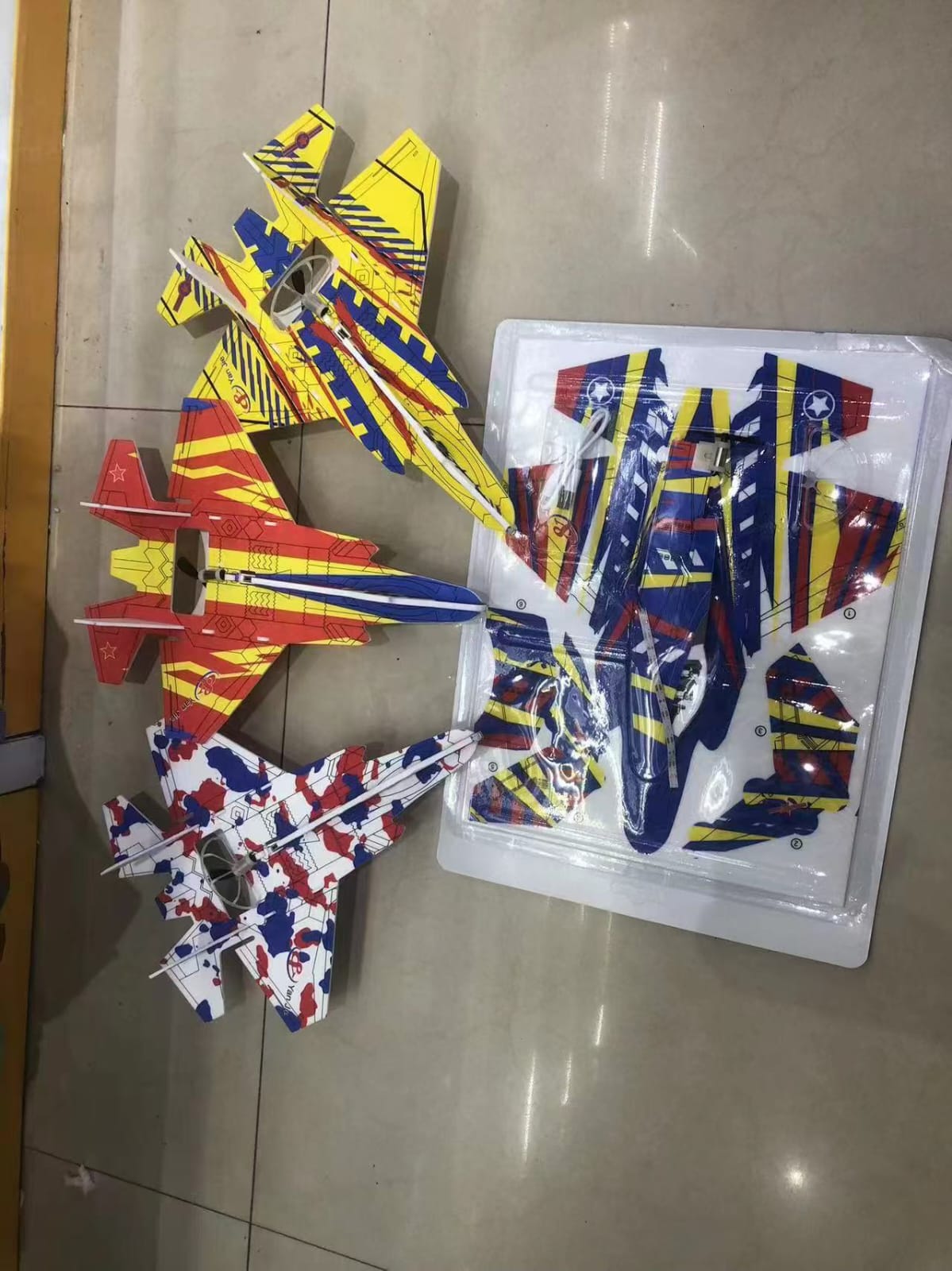 Hand Throwing Flying Jet