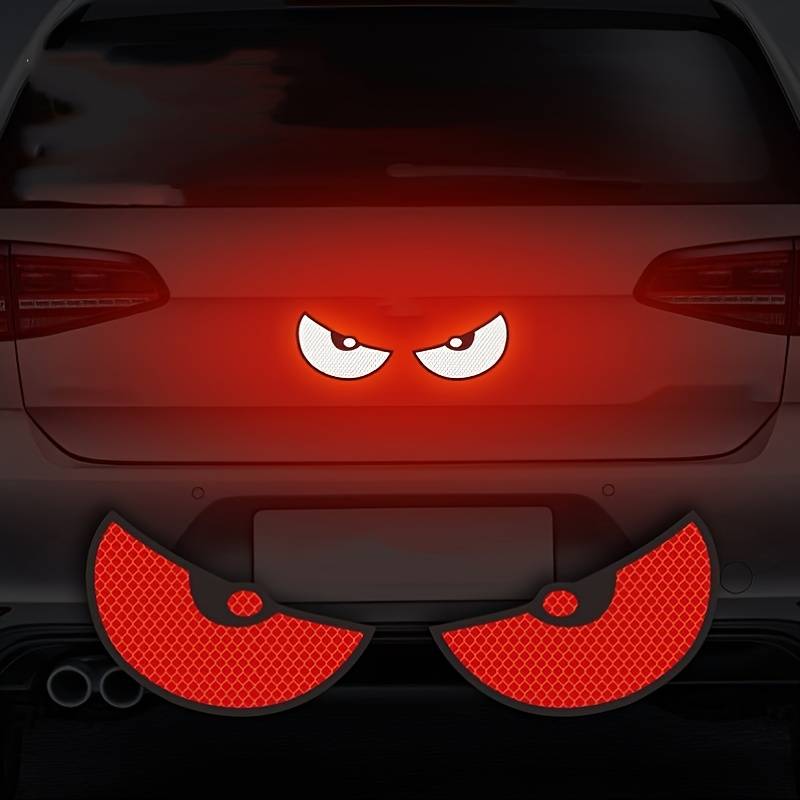 Monster Eyes Car Reflective Stickers