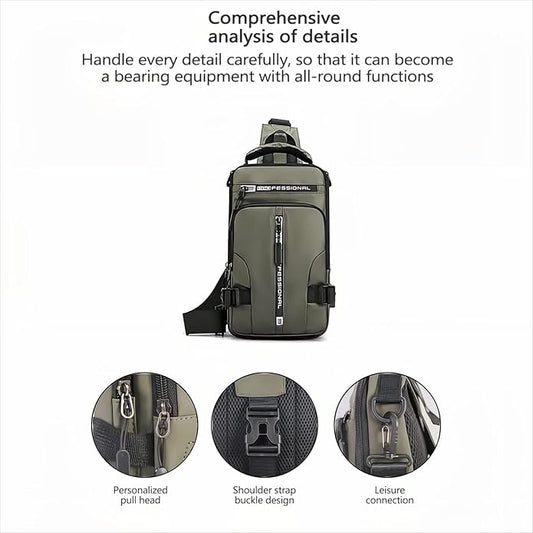 Multifunctional Chest Sling Bag