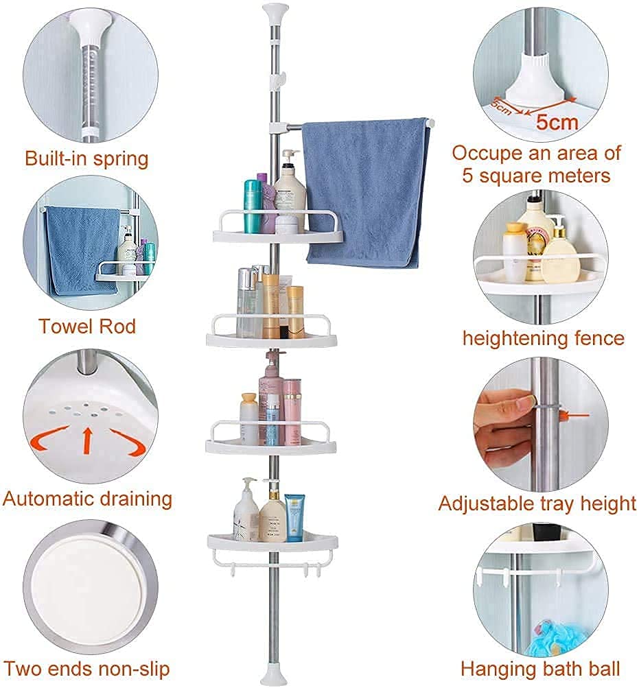 Multi-function Corner Shelf