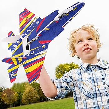 Hand Throwing Flying Jet
