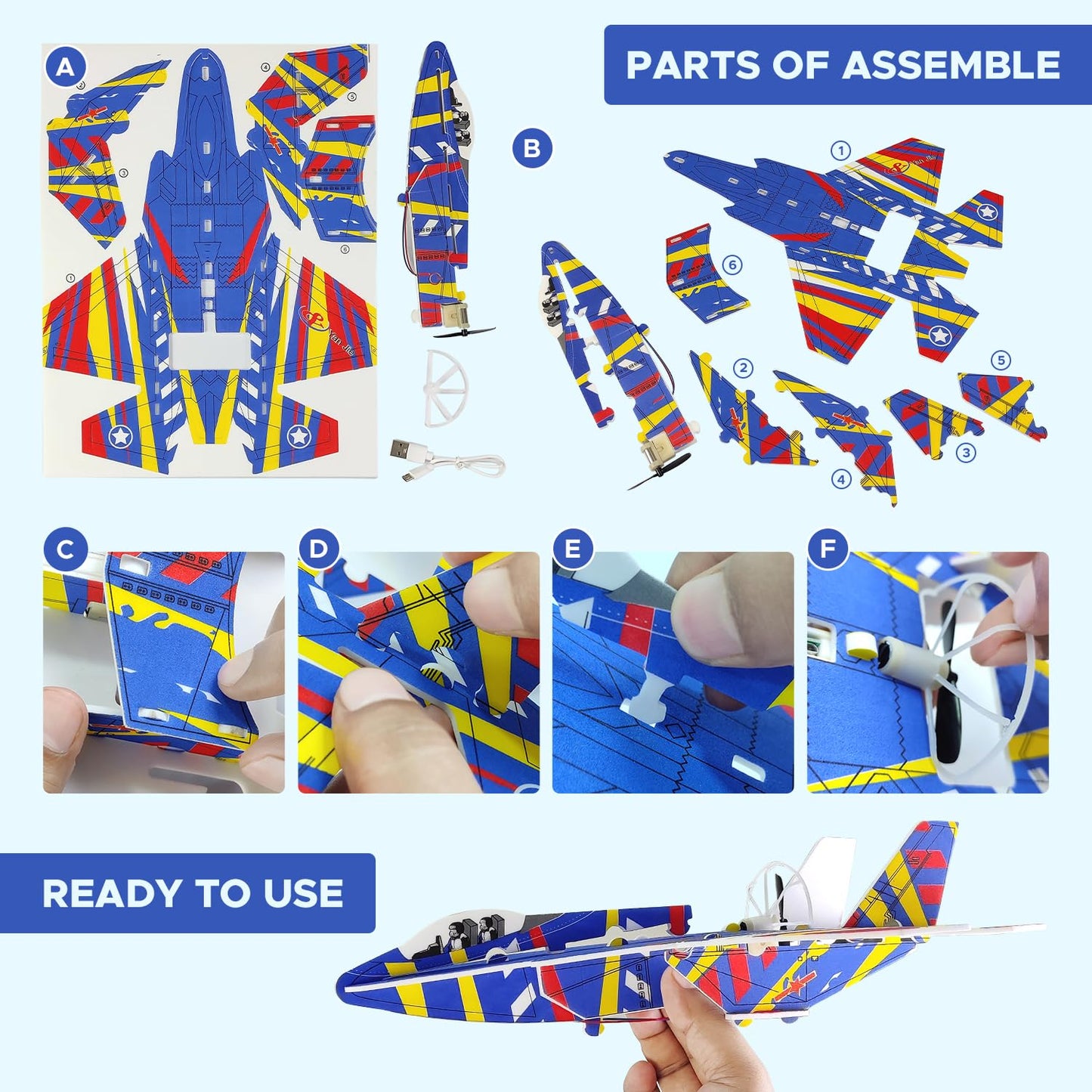 Hand Throwing Flying Jet