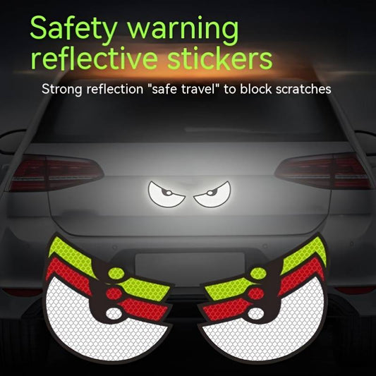 Monster Eyes Car Reflective Stickers