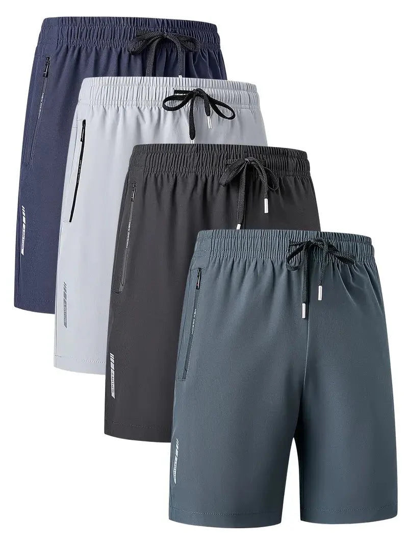 Men’s StretchFit Cotton Shorts – Combo of 4