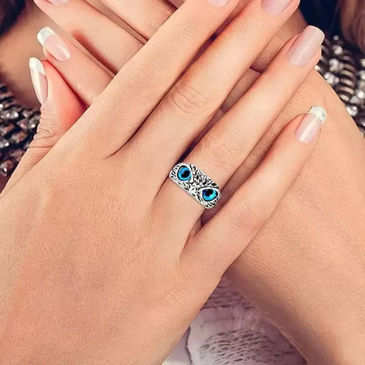 New Adjustable Owl Ring