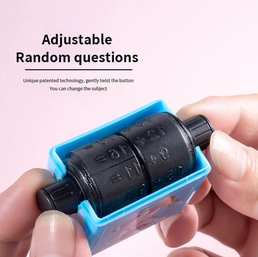 Math Roller Stamp